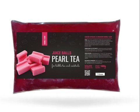 Перлини Bubble Gum 1.8 кг ТМ Bubble Tea P18U17 фото