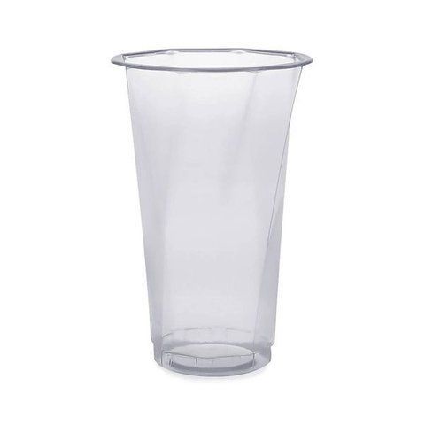 Стакан PP 500 мл/50 шт уп. Під запаювання Bubble Tea STK08 фото