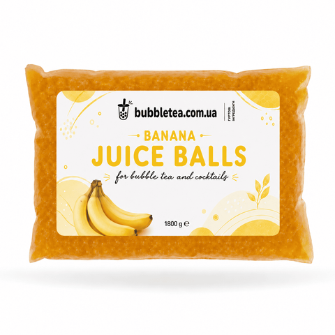 Перлини Банан 1.8 кг ТМ Bubble Tea PB026 фото