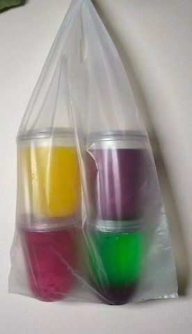 Пакет blanco на 4 склянки Bubble Tea PAK03 фото